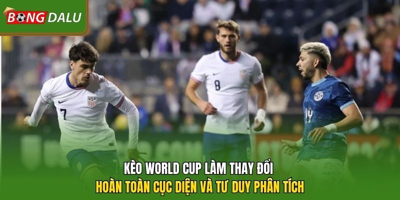 Kèo World Cup làm thay đổi hoàn toàn cục diện và tư duy phân tích